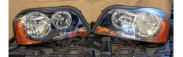 Polished headlights | The Model Garage