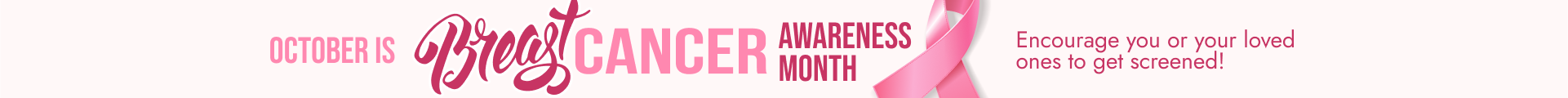 October Is Breast Cancer Awareness Month